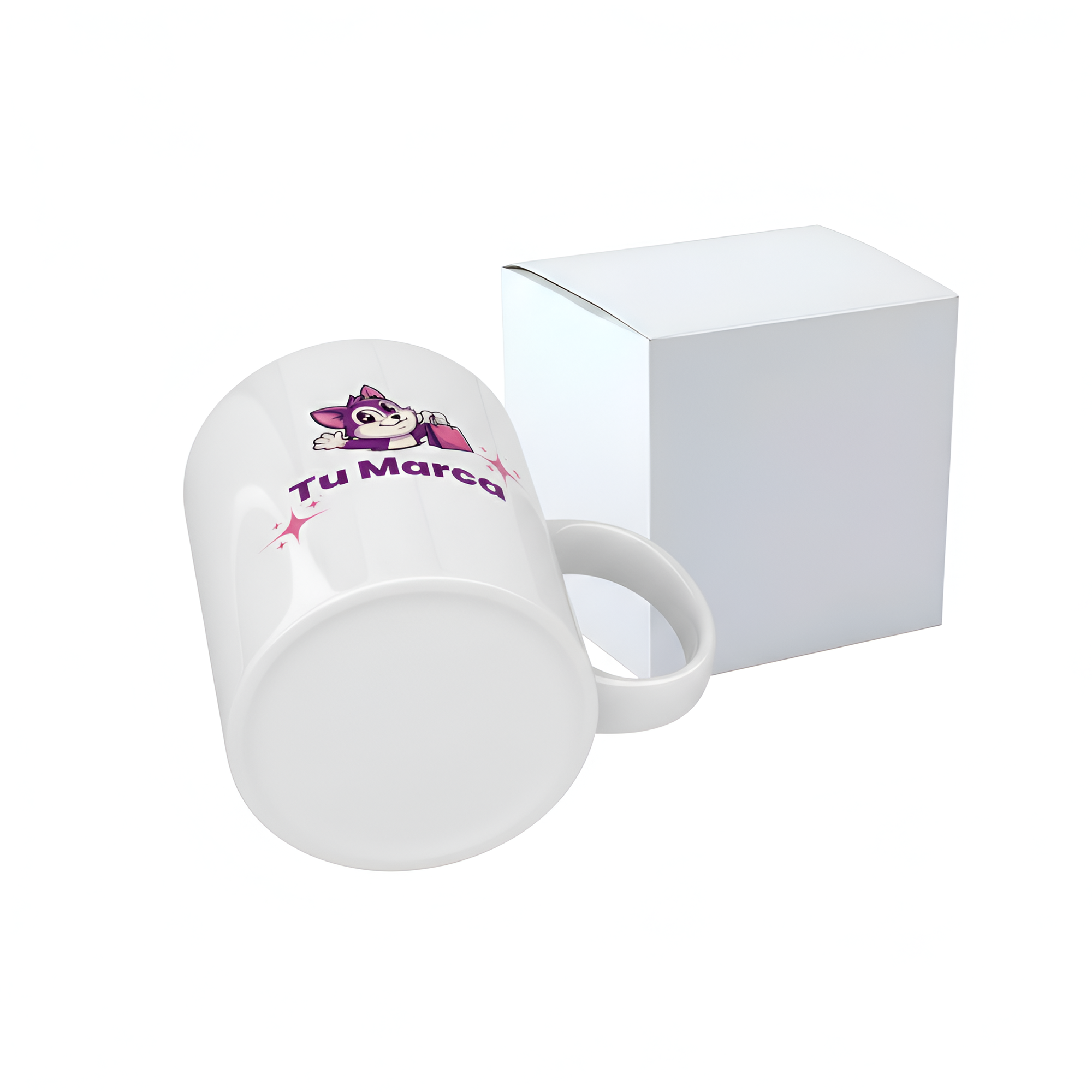 Taza Merch Personalizable 11oz – Cerámica Blanca