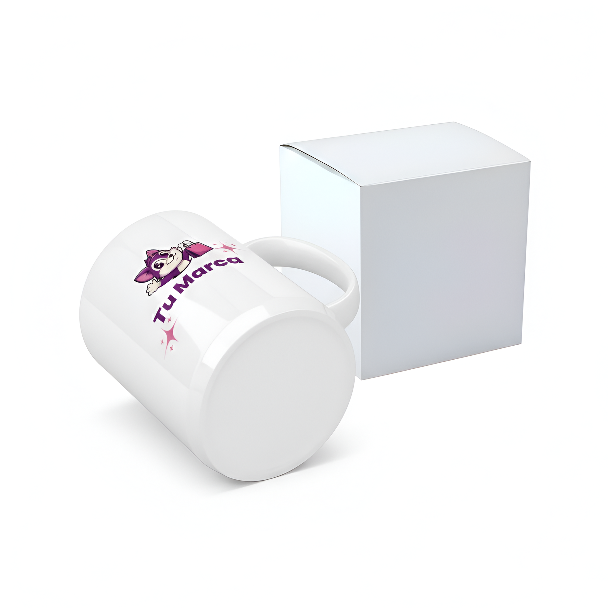 Taza Merch Personalizable 15oz – Cerámica Blanca